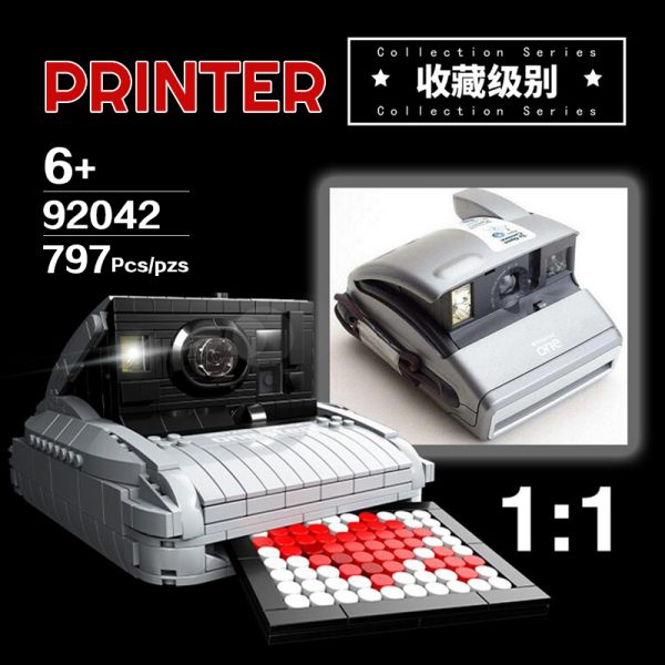 creator hengtai 92042 instant camera with 797 pieces 8931