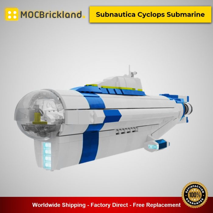 Creator MOC-14154 Subnautica Cyclops Submarine by TommyStyrvoky MOCBRICKLAND