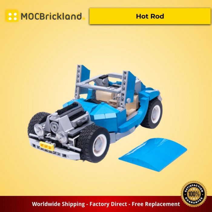 TECHNICIAN MOC-22200 10252 Hot Rod by Keep On Bricking MOCBRICKLAND