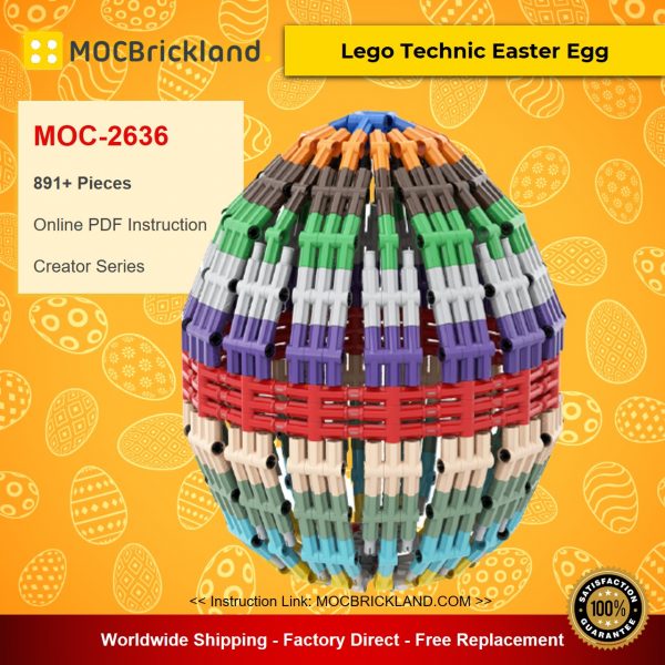 creator moc 2636 lego technic easter egg by dluders mocbrickland 8365