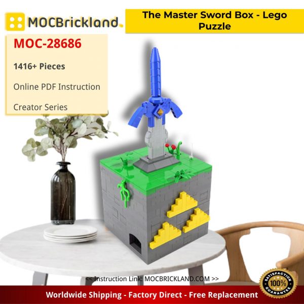 creator moc 28686 the master sword box lego puzzle by legolamaniac mocbrickland 5537