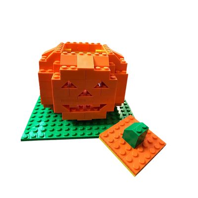 creator moc 28842 halloween pumpkin mocbrickland 4470
