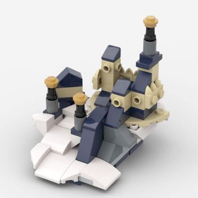 creator moc 31088 micro castle and dragon mocbrickland 4329