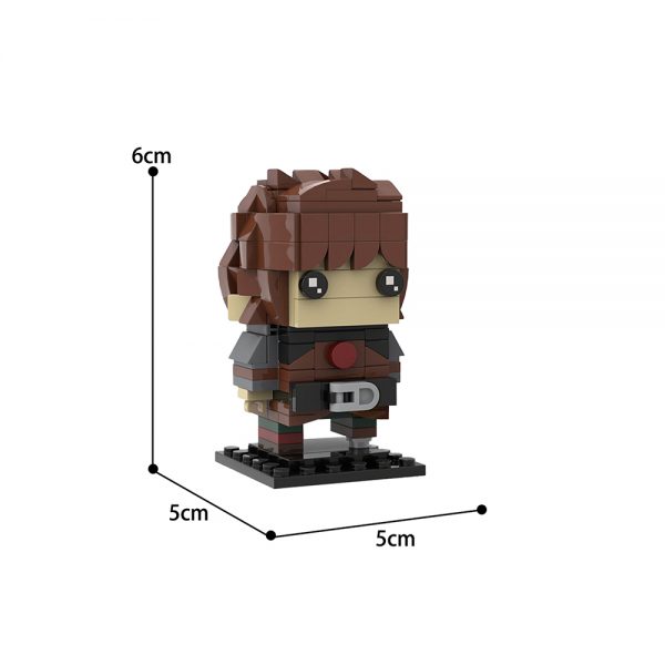 creator moc 35892 how to train your dragon hiccup moc brickheadz by custominstructions mocbrickland 3955