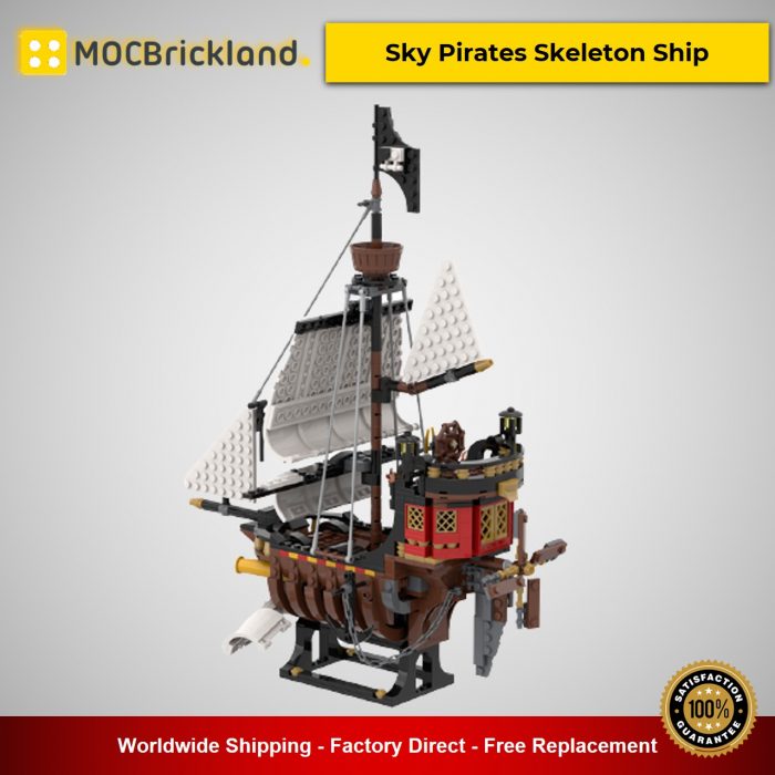 Creator MOC-53448 31109 Sky Pirates Skeleton Ship by MadMocs MOCBRICKLAND