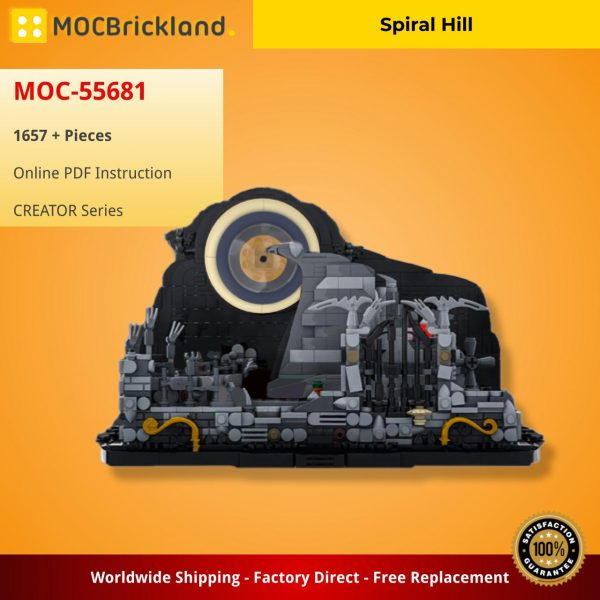 creator moc 55681 spiral hill by force of bricks mocbrickland 3475