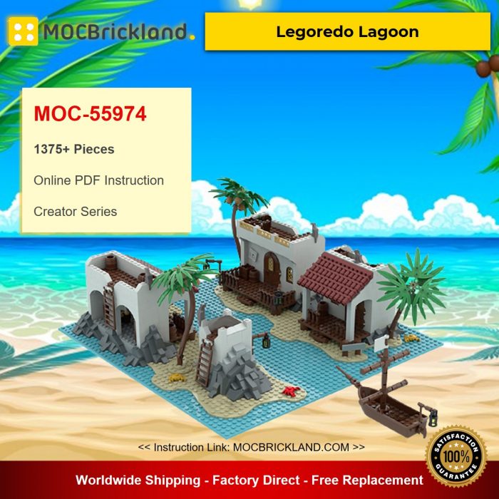 Creator MOC-55974 LEEGOOredo Lagoon by This_One_Brick MOCBRICKLAND