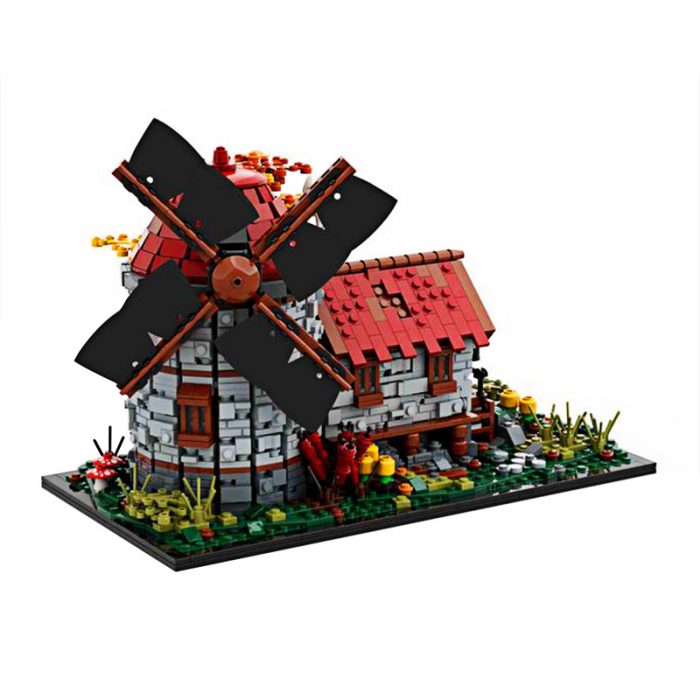 CREATOR MOC-58912 Medieval Windmill by PeetersKevin MOCBRICKLAND