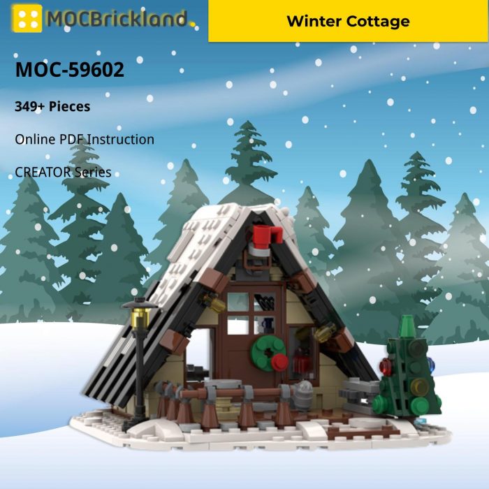 CREATOR MOC-59602 Winter Cottage MOCBRICKLAND