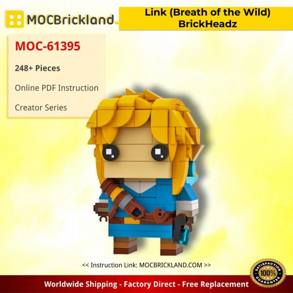 creator moc 61395 link breath of the wild brickheadz by stormythos mocbrickland 1967