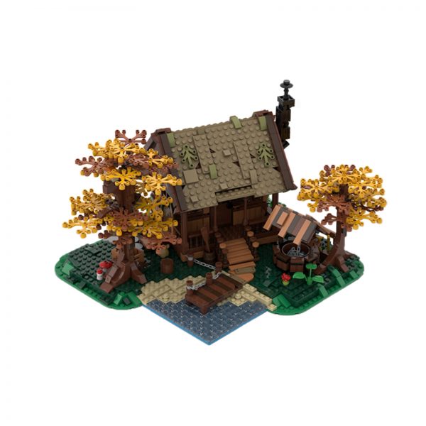 creator moc 64694 family cabin by gr33tje13 mocbrickland 7468