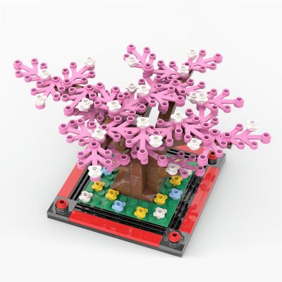 creator moc 69242 sakura tree by xmsbricks mocbrickland 2060
