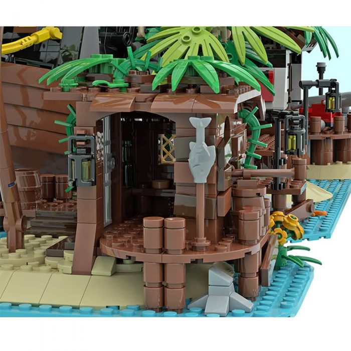 Creator MOC-71229 Pirate Shed / 21322 Barracuda Bay Extension by maniu_81 MOCBRICKLAND