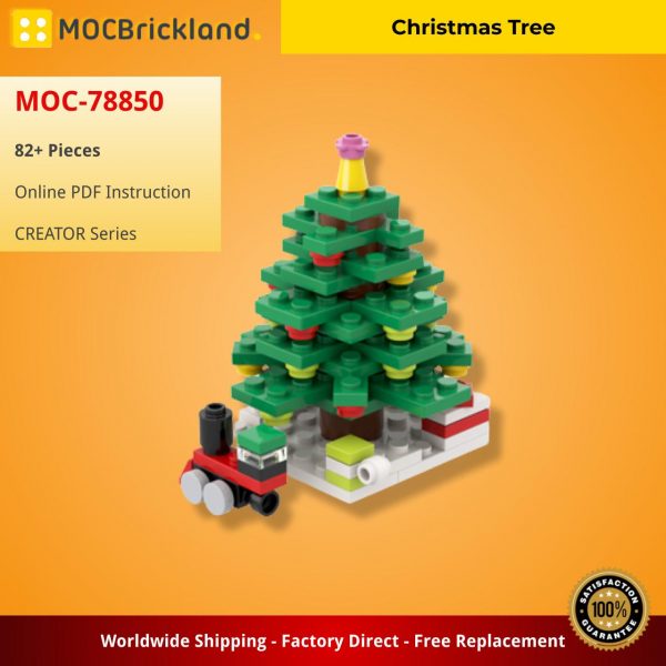 creator moc 78850 christmas tree by wycreation mocbrickland 5583