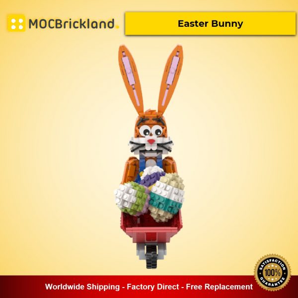 creator moc 90094 easter bunny mocbrickland 7495