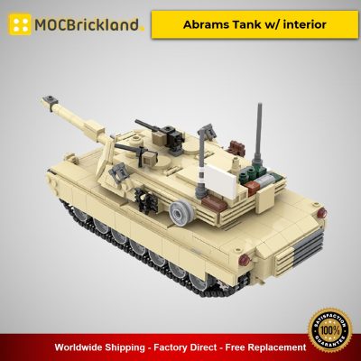 military moc 36237 m1a2 abrams tank w interior by topaces mocbrickland 5975
