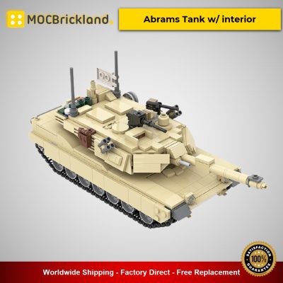 military moc 36237 m1a2 abrams tank w interior by topaces mocbrickland 7849