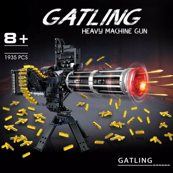 military pangu pg 15004 the gatling heavy machine gun 5332