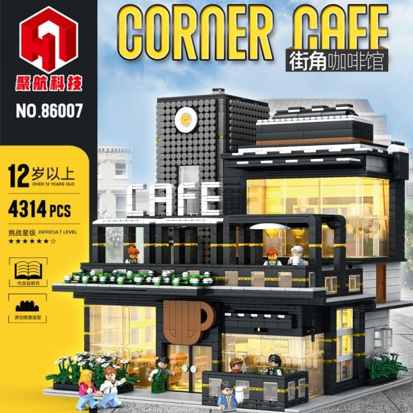 modular building juhang 86007 corner cafe with light modular building 4579