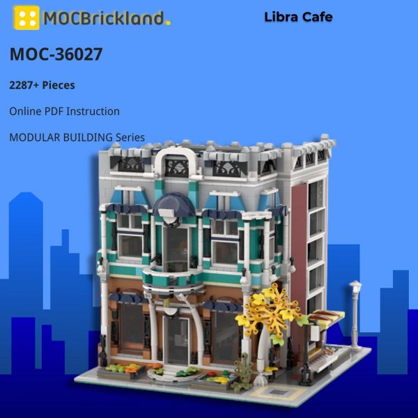 modular building moc 36027 libra cafe mocbrickland 2072