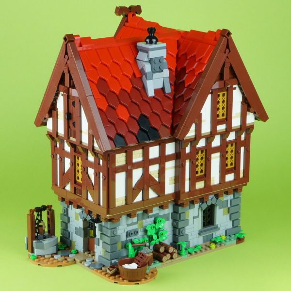 modular building moc 72838 medieval tavern by versteinert mocbrickland 7325
