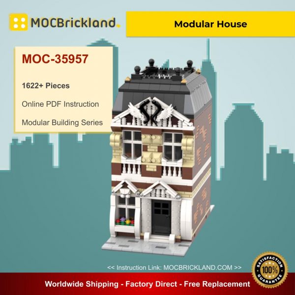 modular buildings moc 35957 modular house by gabizon mocbrickland 2730