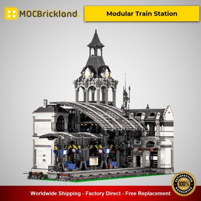 modular buildings moc 37719 modular train station by dasfelixle mocbrickland 4575