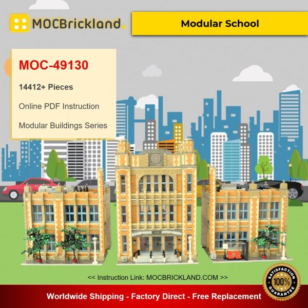modular buildings moc 49130 modular school by peedeejay mocbrickland 1067