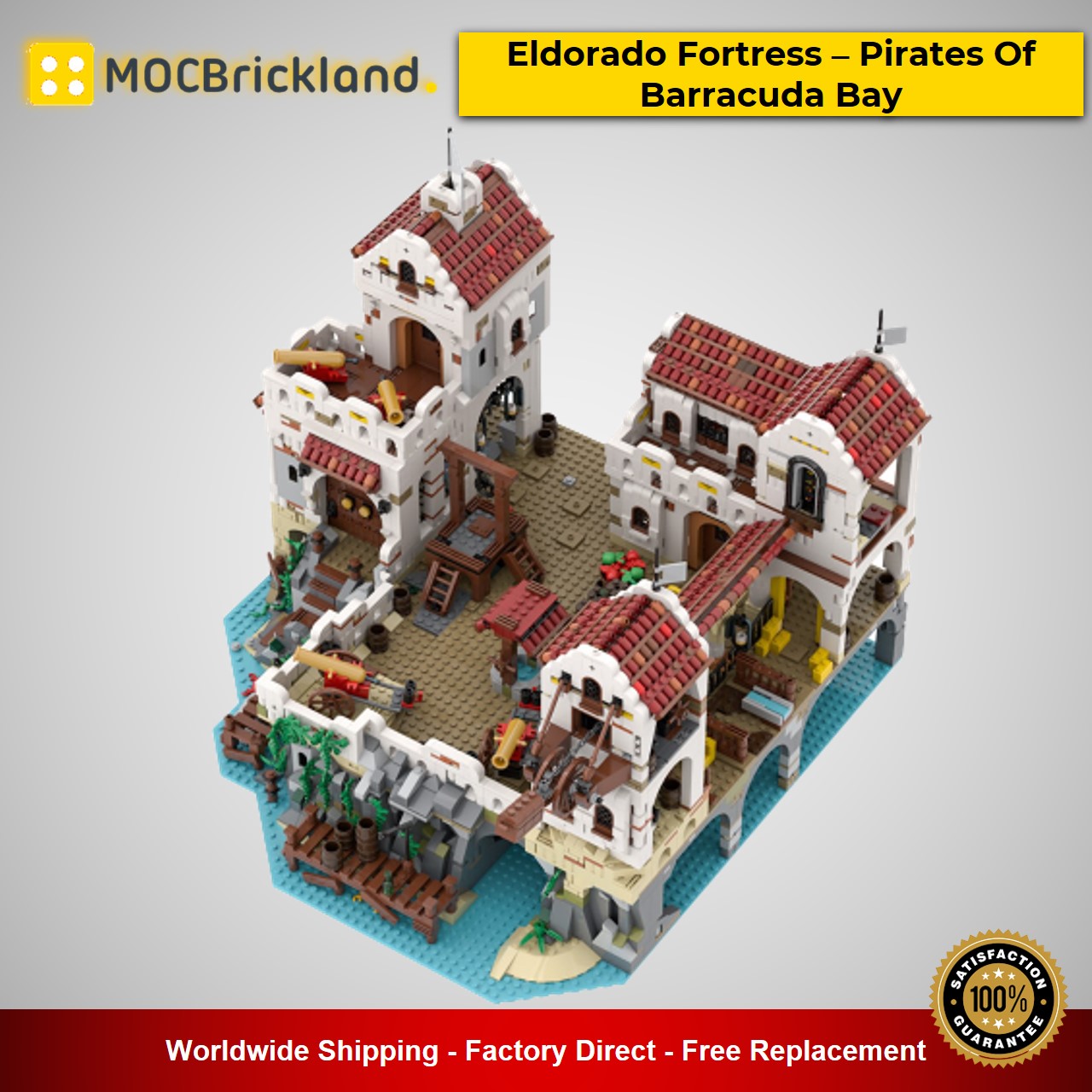 Eldorado Fortress - Pirates of Barracuda Bay – BuildaMOC