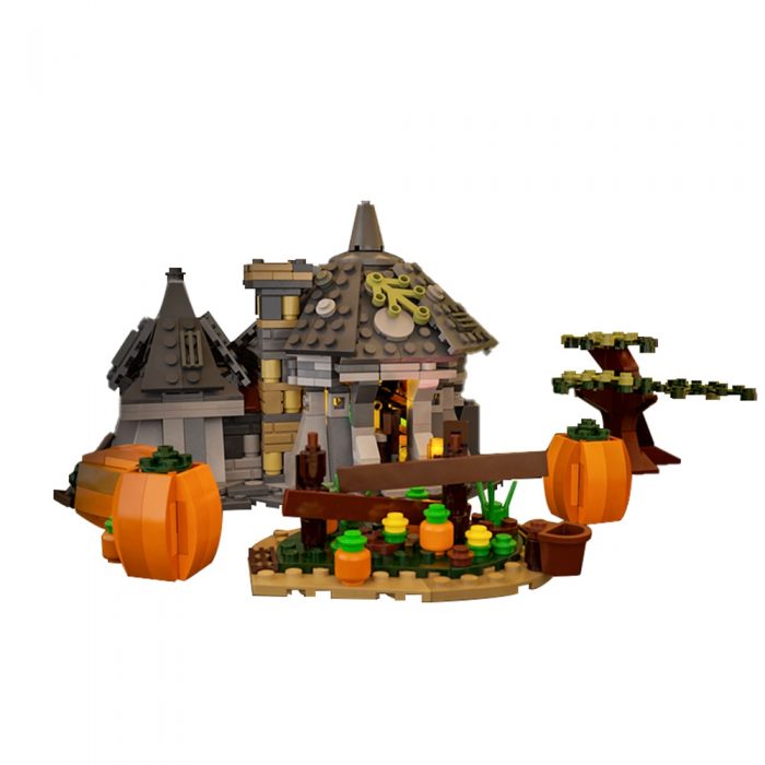 MOVIE MOC-17036 Hut (minifig scale) by Brickproject MOCBRICKLAND