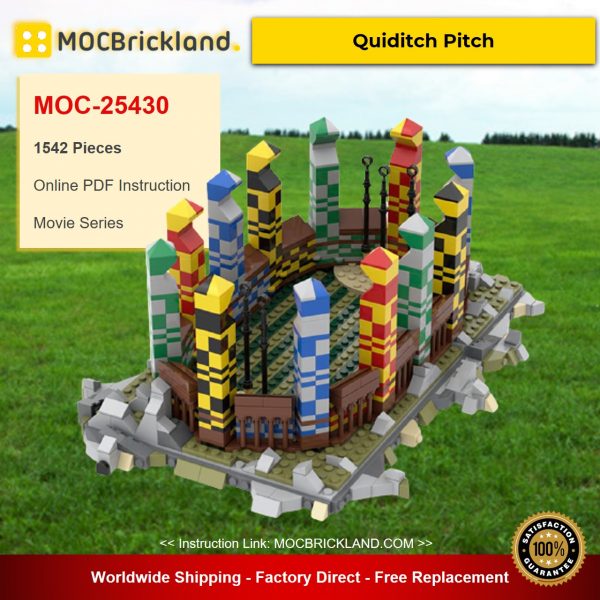 movie moc 25430 harry potter quiditch pitch by bricks64dk mocbrickland 2915