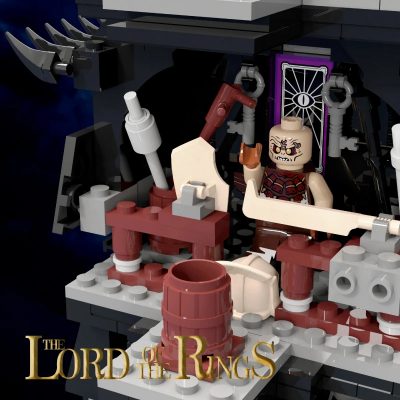 movie moc 33442 the lord of the rings oshankhtar tower of orthanc by legomocloc mocbrickland 6782