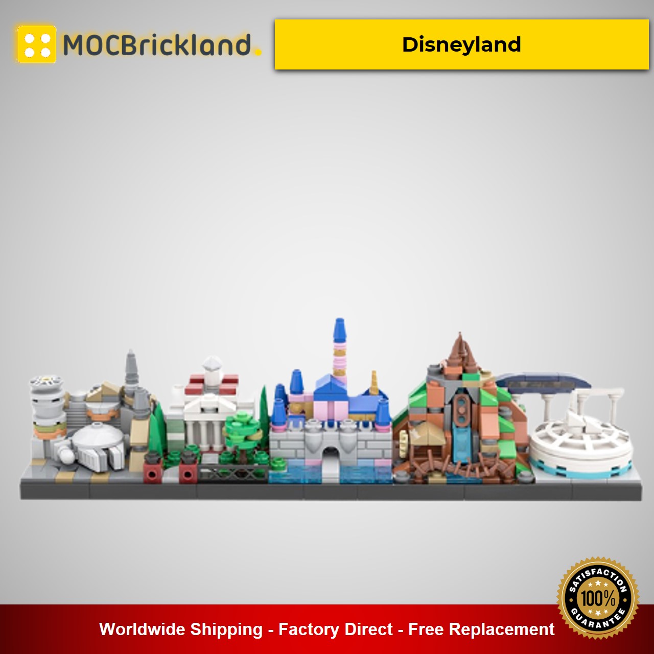 movie moc 34077 disneyland by benbuildslego mocbrickland 8987