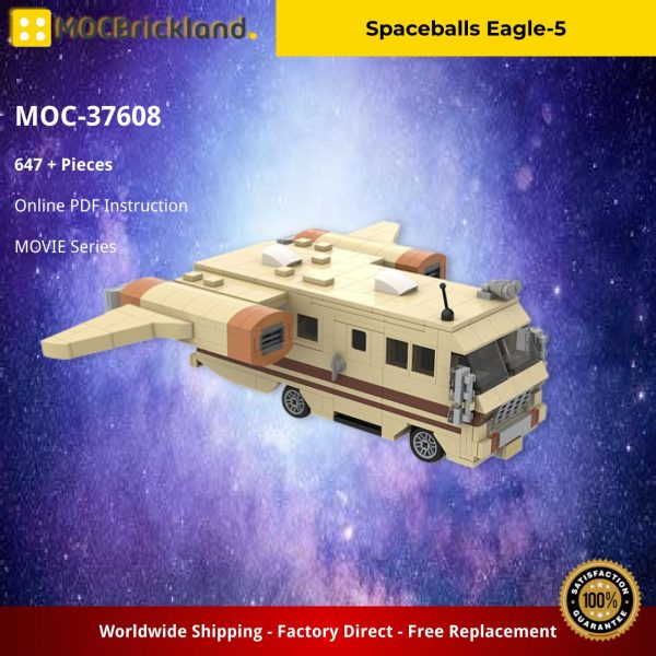 movie moc 37608 spaceballs eagle 5 mocbrickland 8323