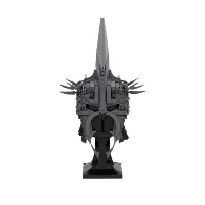 movie moc 39100 the witch king of angmar helmet by black mantled builder mocbrickland 6790