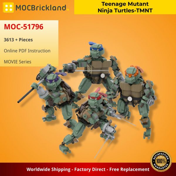 movie moc 51796 teenage mutant ninja turtles tmnt mocbrickland 5023