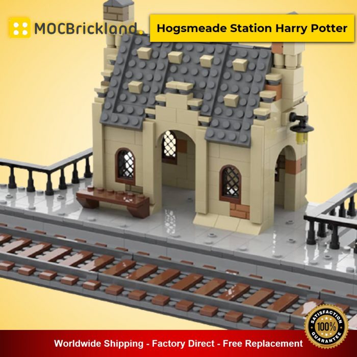 Movie MOC-55511 Hogsmeade Station Harry Potter by JL.Bricks MOCBRICKLAND