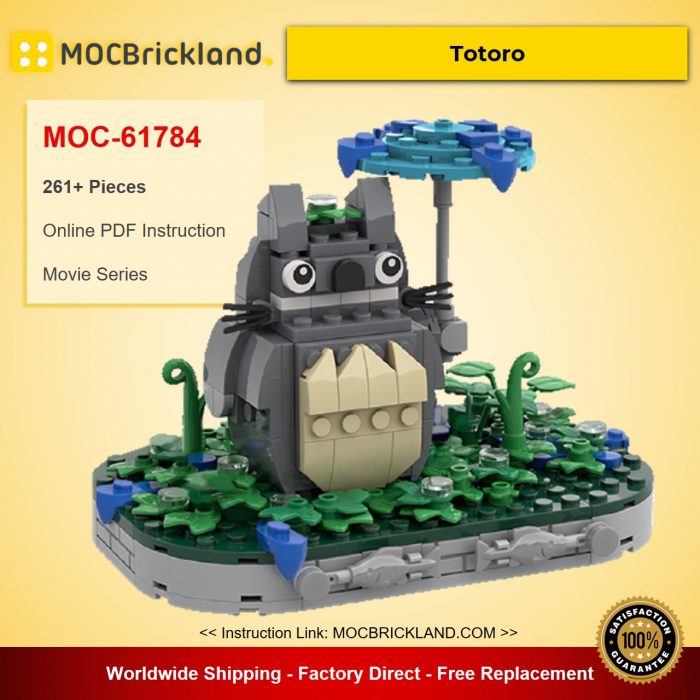 Movie MOC-61784 Totoro by Superesc MOCBRICKLAND