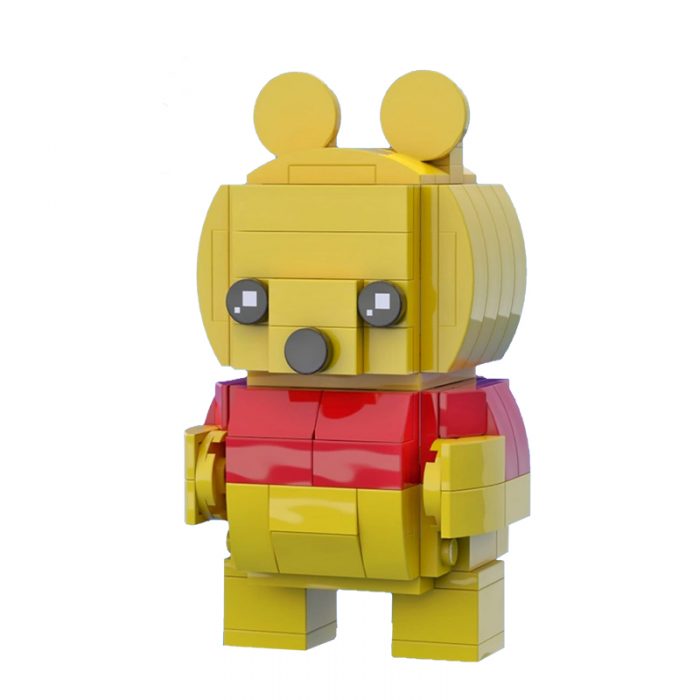 MOVIE MOC-68928 Winnie the Pooh Family BrickHeadz by Bbchai MOCBRICKLAND