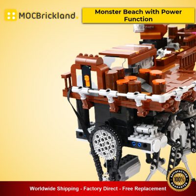 movie moc 90067 monster beach with power function mocbrickland 3696