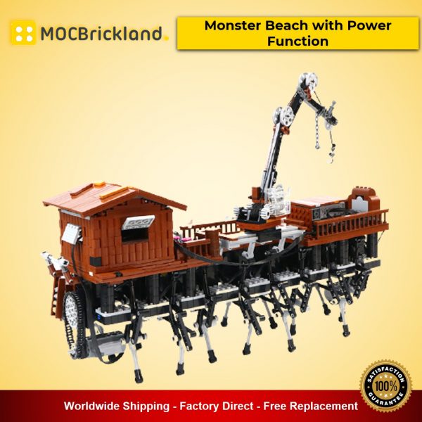 movie moc 90067 monster beach with power function mocbrickland 3873