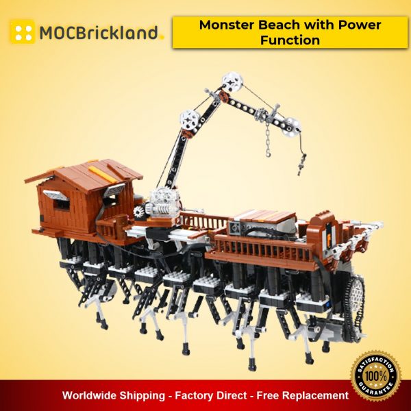 movie moc 90067 monster beach with power function mocbrickland 5985