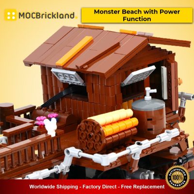 movie moc 90067 monster beach with power function mocbrickland 6876