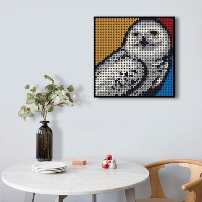 movie moc 90140 harry potter owl pixel art mocbrickland 2651