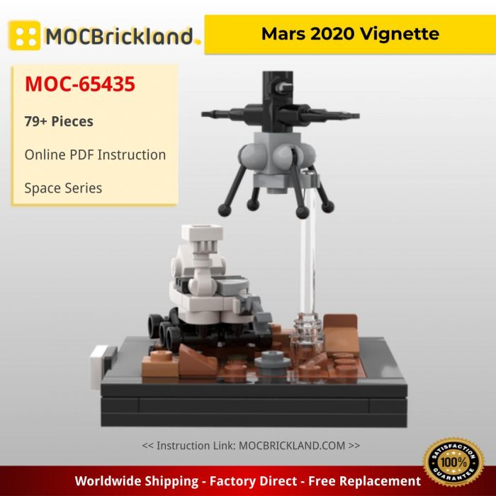 Space MOC-65435 Mars 2020 Vignette by SpaceXplorer MOCs MOCBRICKLAND