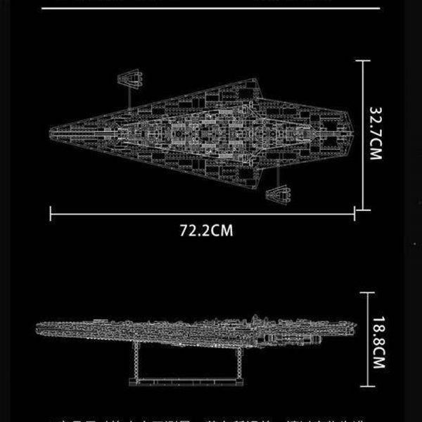 star wars 18k k20004 executor class super star destroyer 2947