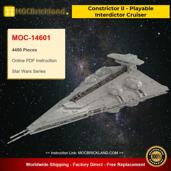 star wars moc 14601 constrictor ii playable interdictor cruiser by raskolnikov mocbrickland 7155
