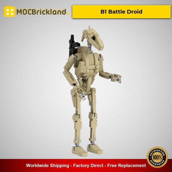 star wars moc 35343 b1 battle droid by 2bricksofficial mocbrickland 3324