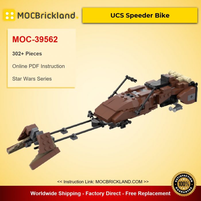 Star Wars MOC-39562 UCS Speeder Bike by Neon5 MOCBRICKLAND