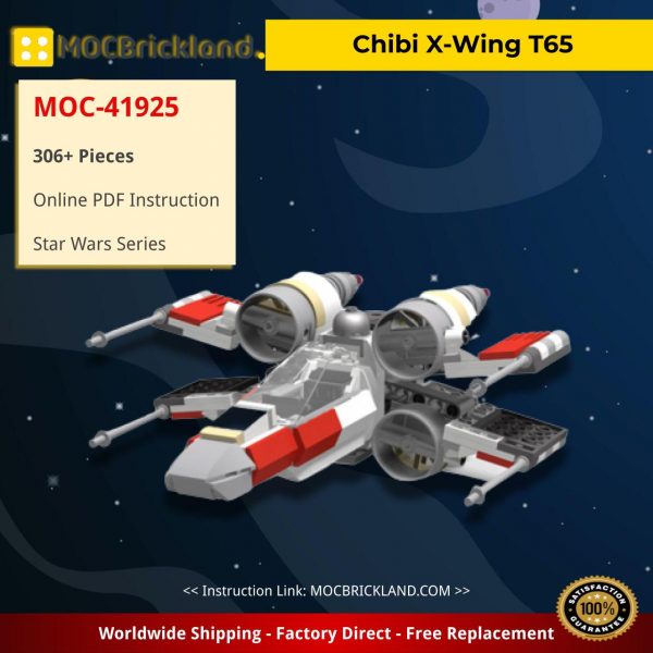 star wars moc 41925 chibi x wing t65 by bigfootmg mocbrickland 3577